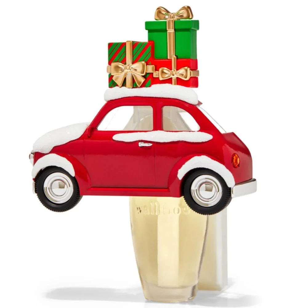 Bath & Body Works Red Car With Presents Wallflowers Fragrance Plug-In